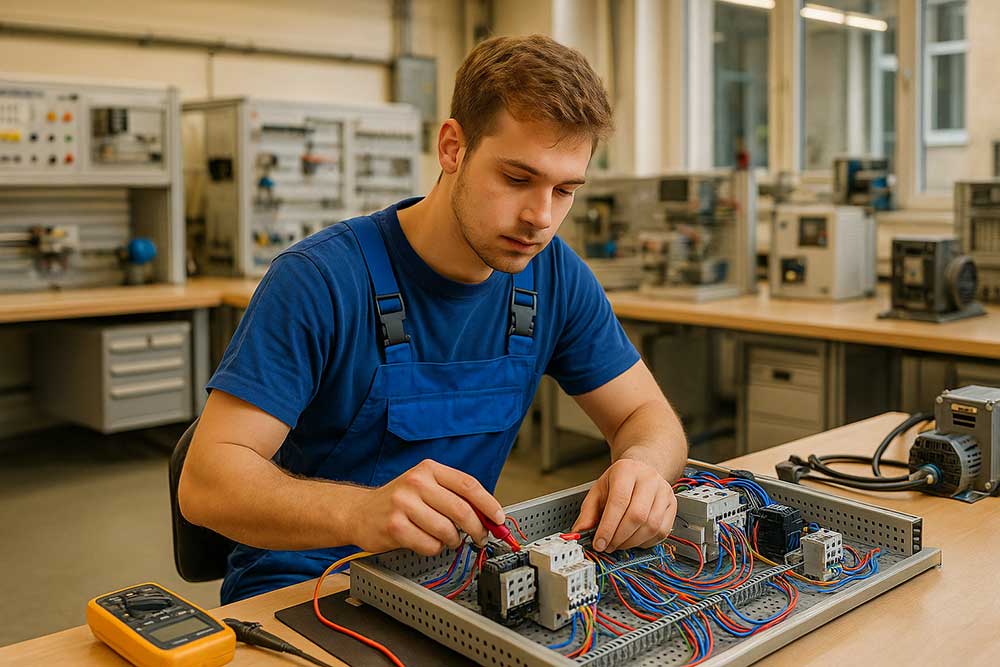 آوسبیلدونگ برقکاری در آلمان